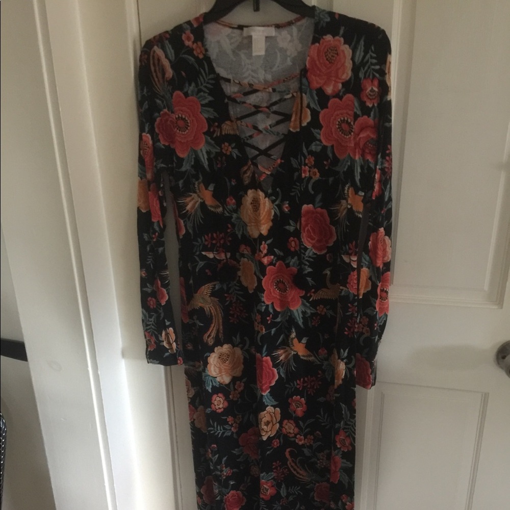 Beautiful floral maxi dress